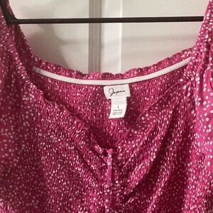 Japna Pink Polka Dot Dress